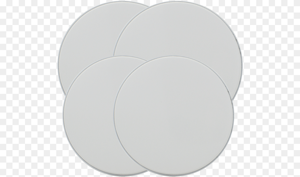 4 Pack Round White Burner Cover Set Range Kleen Circle, Sphere, Oval Free Png
