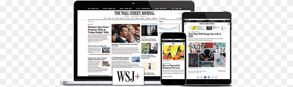4 Per Month Wall Street Journal, Electronics, Phone, Mobile Phone, Adult Free Png Download