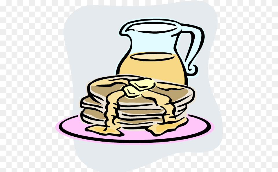 4 Years Clipart Pancake Supper Shrove Tuesday, Bread, Food, Jug, Meal Png Image