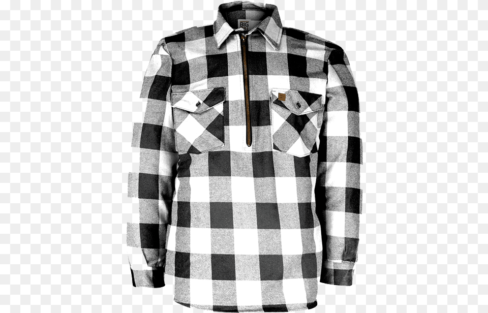 4 Zip Flannel Shirt Mens, Clothing, Long Sleeve, Sleeve, Dress Shirt Free Png