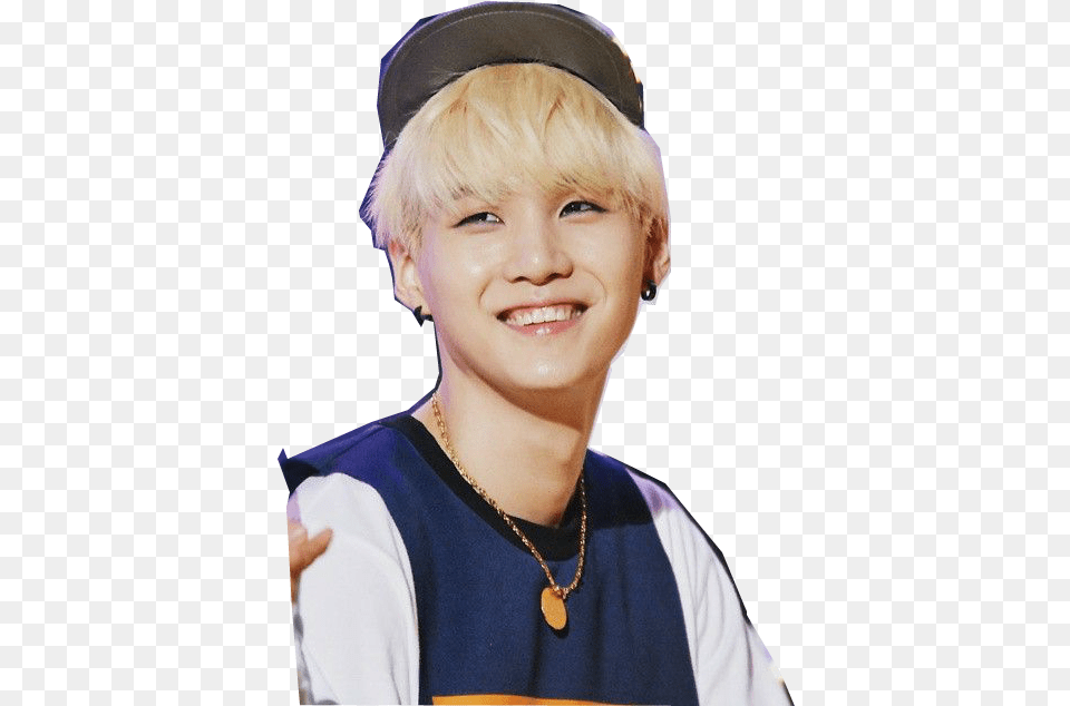 Yoongi, Accessories, Jewelry, Blonde, Person Free Transparent Png