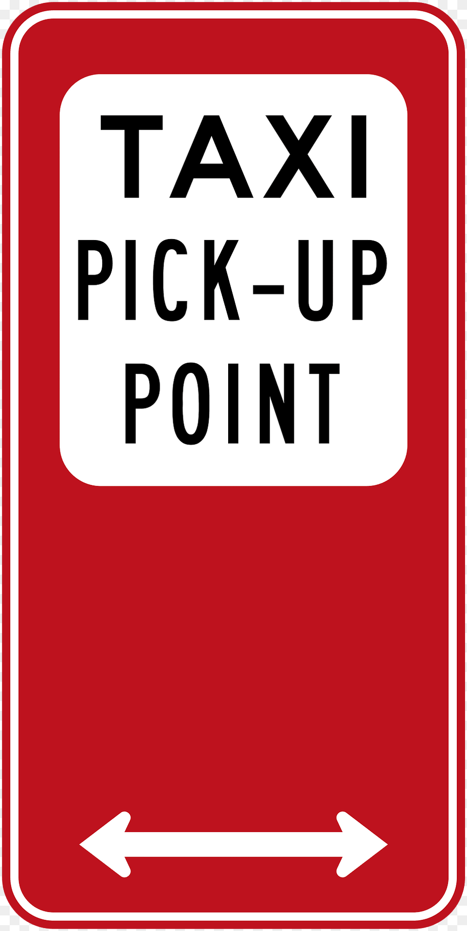 406 Taxi Pick Up Point Used In New South Wales Clipart, Sign, Symbol, Road Sign, First Aid Free Transparent Png