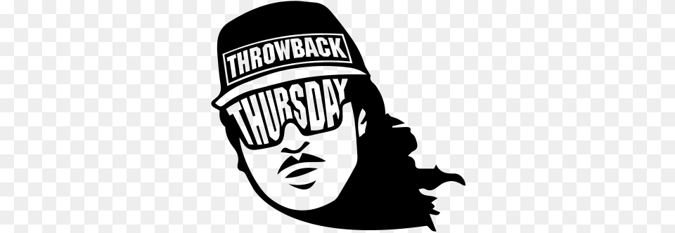 Throwback, Silhouette, Text Png Image