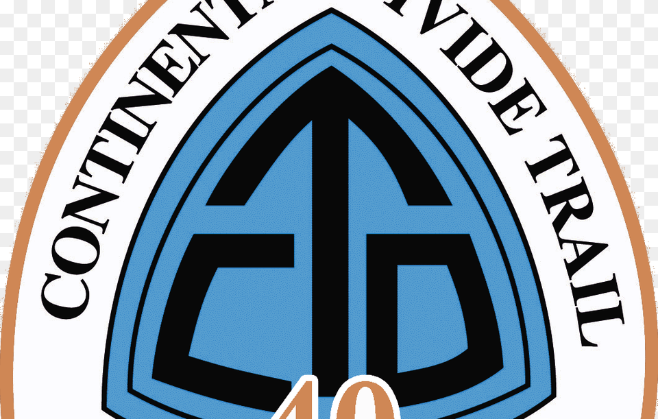 40th Anniversary Logo Continental Divide Trail, Emblem, Symbol, Badge Png