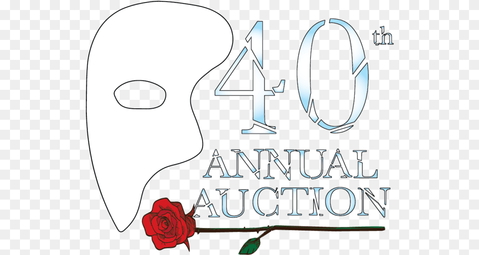 40th Annual Auction Poster, Book, Publication, Flower, Plant Png