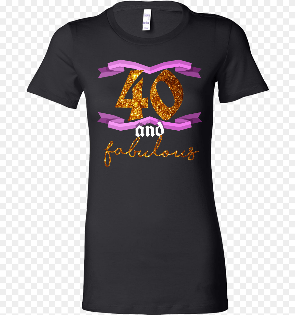 40th Birthday Forty And Fabulous Bday Bella Shirt Autism Mom T Shirt, Clothing, T-shirt Free Png