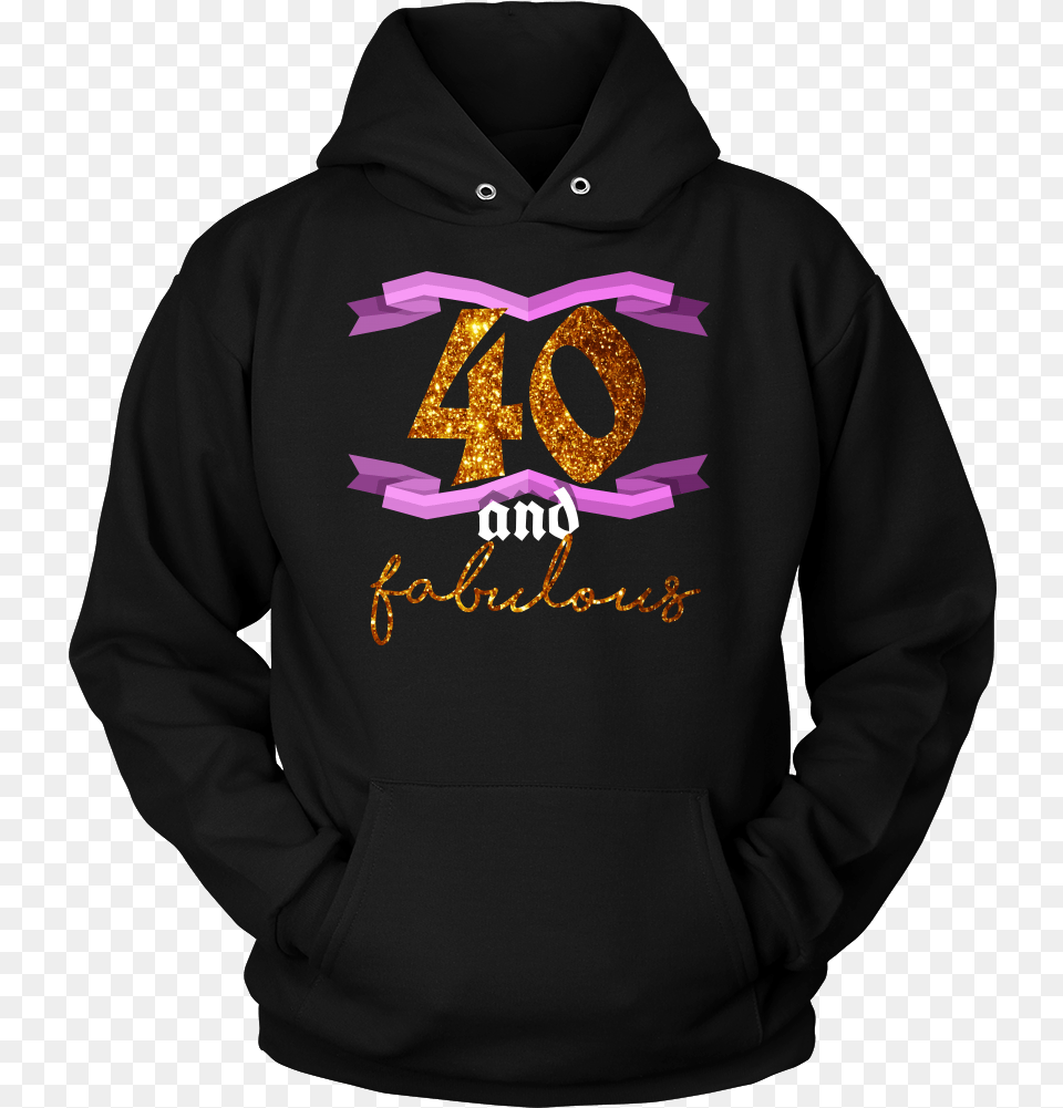 40th Birthday Forty And Fabulous Bday Party Hoodie Grey39s Anatomy Shirt Ideas, Clothing, Knitwear, Sweater, Sweatshirt Free Png Download