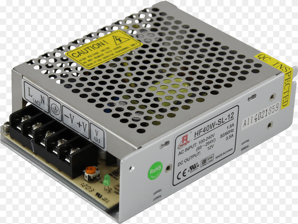 40w Sl12 0 Power Supply 12 Volt 5 Amp, Computer Hardware, Electronics, Hardware, Adapter Png Image