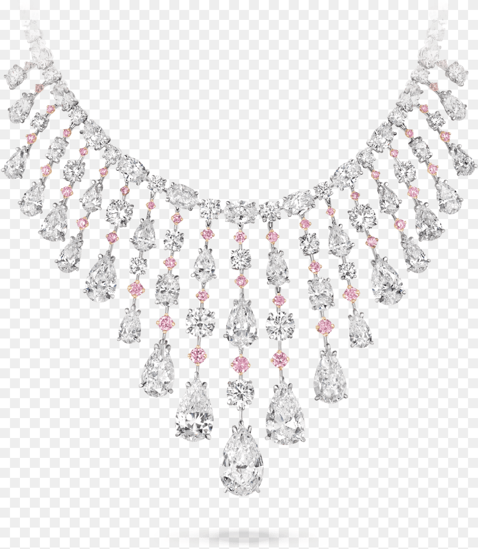 41 057 Ps Oval Wht Diam Pink Neck Crop Copy Gradient Necklace, Accessories, Diamond, Earring, Gemstone Free Png