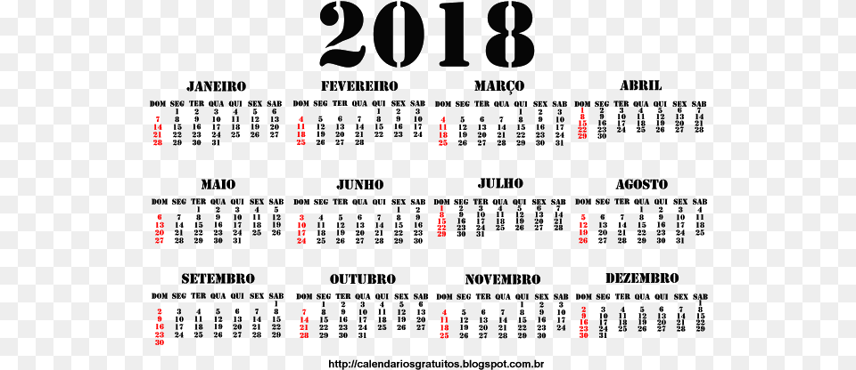 Calendario Text Png