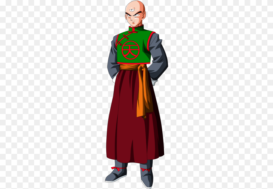 Tien, Person, Cape, Clothing, Costume Free Png Download
