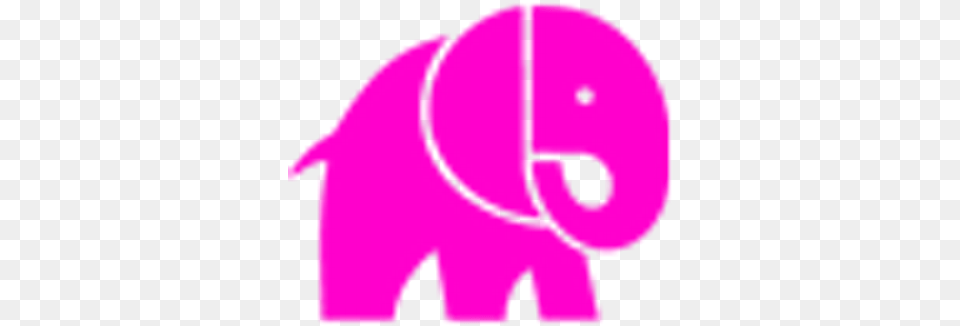 Pink Elephant, Animal, Mammal, Wildlife, Architecture Free Png Download