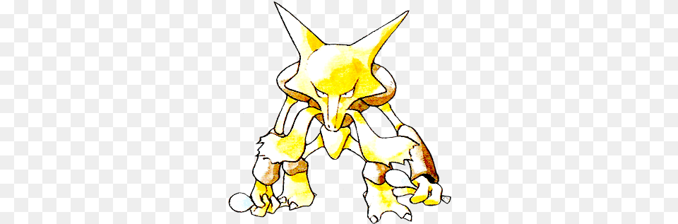 Pokemon Alakazam Ken Sugimori, Art, Accessories, Ornament, Person Free Png Download