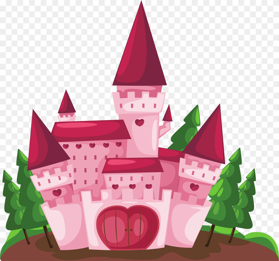 Pink House, Architecture, Building, Castle, Fortress Free Transparent Png