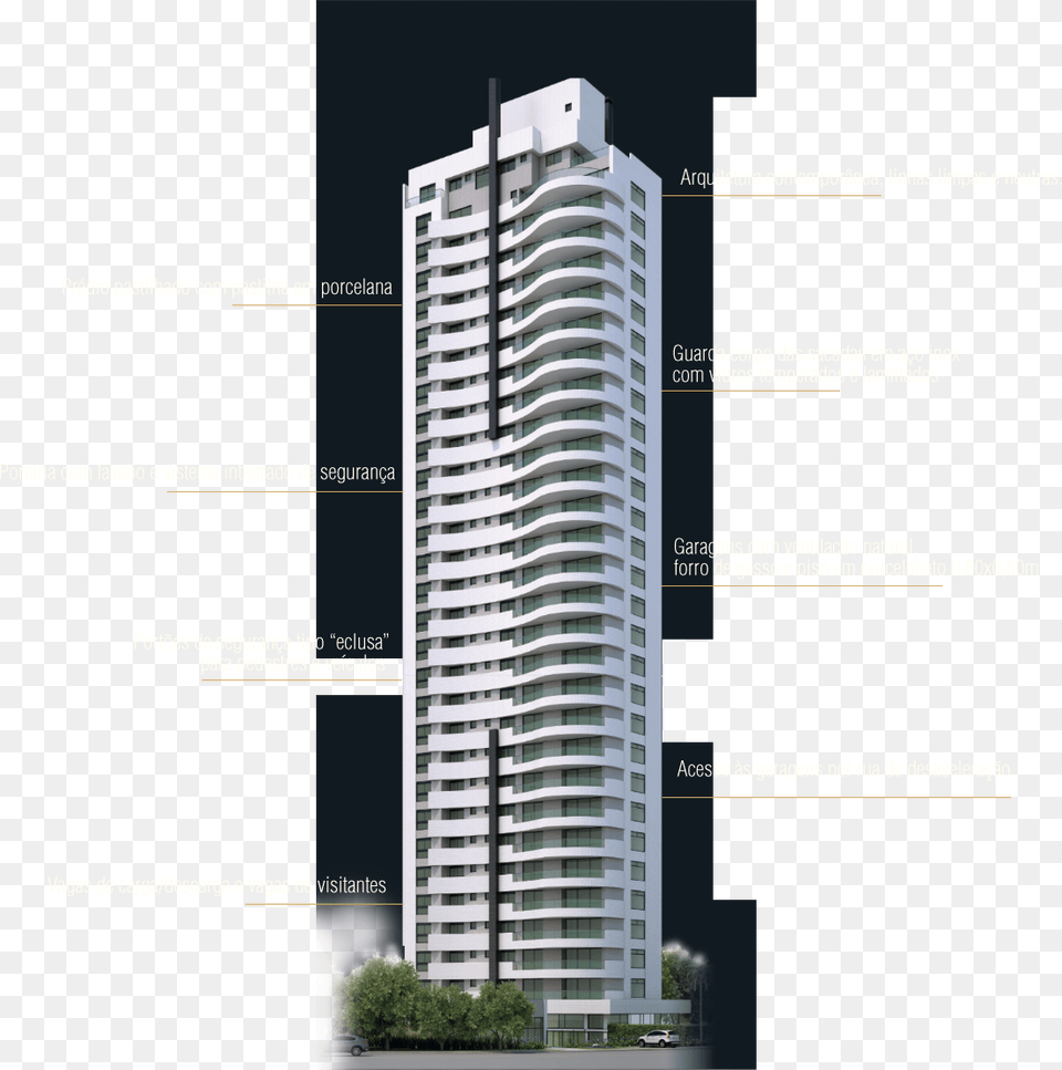 Predio, Apartment Building, Urban, Tower, Housing Png Image