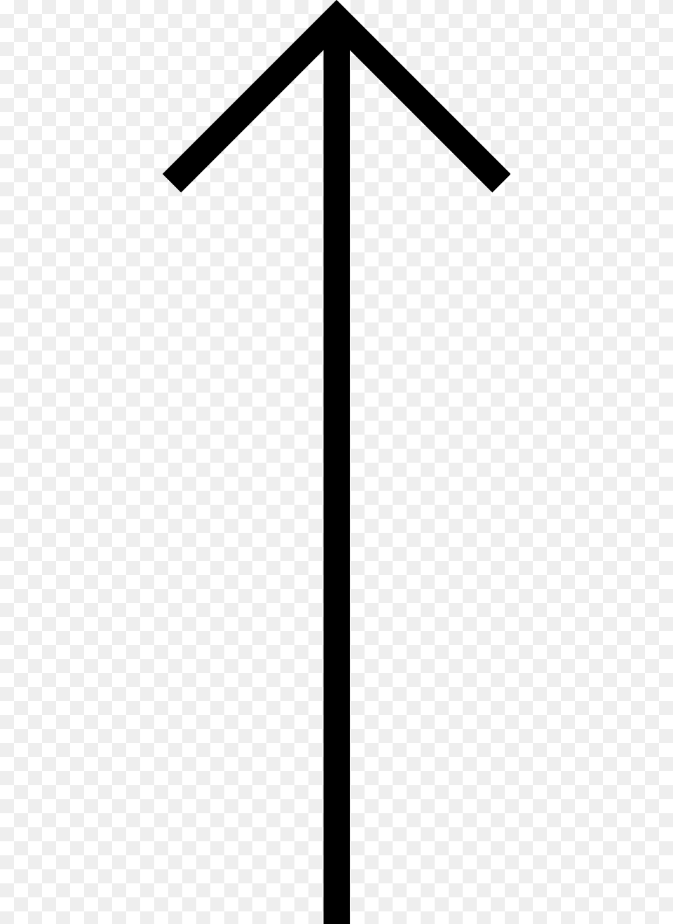 Simple Arrow, Gray Free Png Download