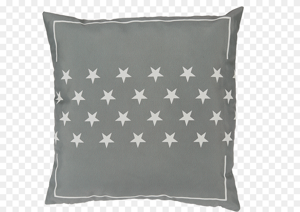 White Stars, Cushion, Flag, Home Decor, Pillow Png Image