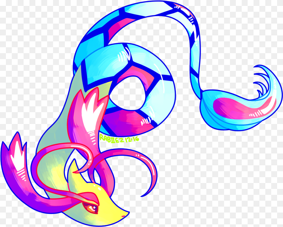Milotic, Art, Graphics, Pattern Free Png Download
