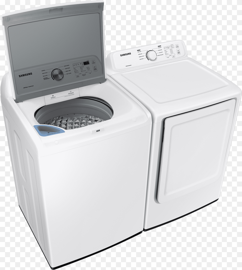 44 Cu Ft Top Load Washer With Washing Machine, Appliance, Device, Electrical Device Free Transparent Png