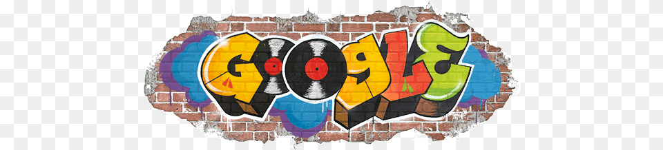 44th Anniversary Of The Birth Hip Hop Google Doodle Hip Hop, Art, Graffiti, Painting Free Png