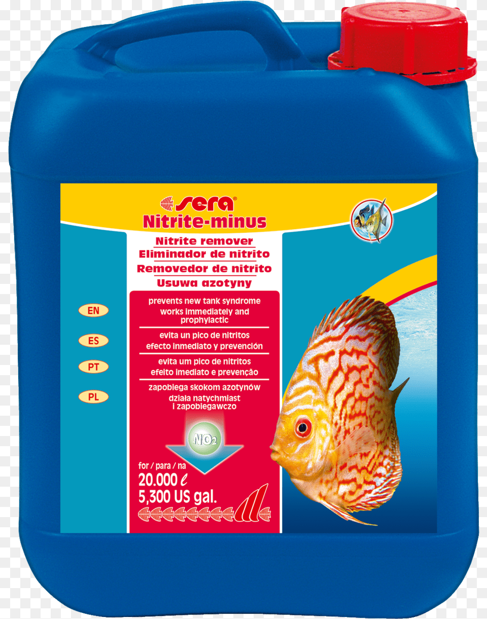 Int Sera Nitrit Minus 5000 Ml Nitrate Minus 1 Liter, Animal, Fish, Sea Life, Jug Free Png Download