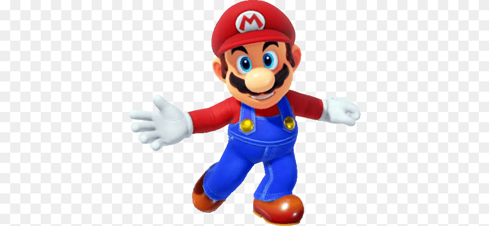 455x444 Mario Mario Super Mario Odyssey, Clothing, Glove, Toy, Game Free Png Download