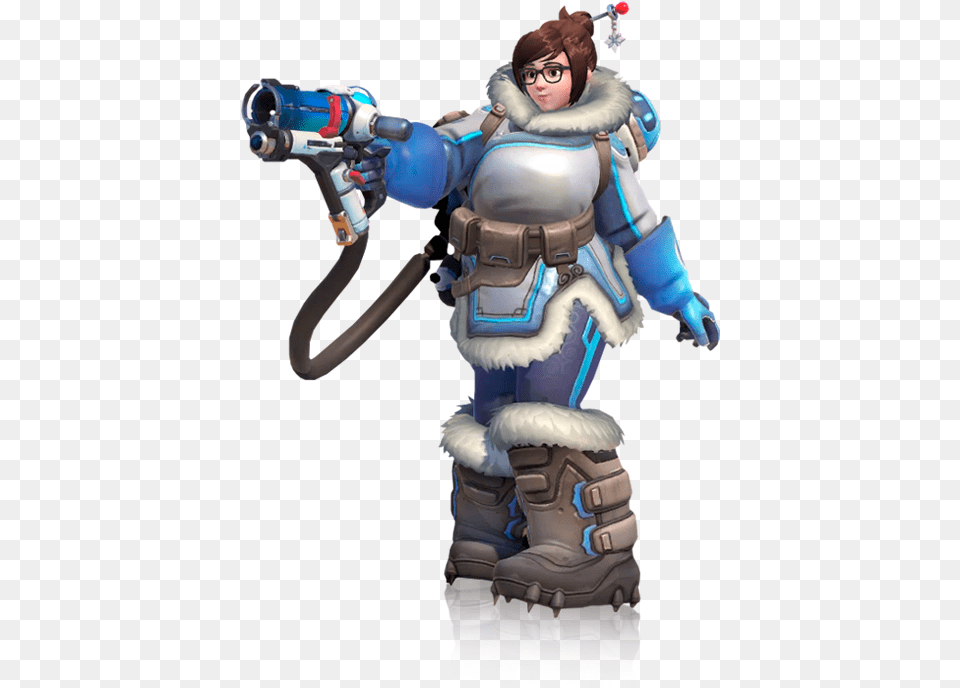 Mei Overwatch, Person, Robot, E-scooter, Transportation Png Image