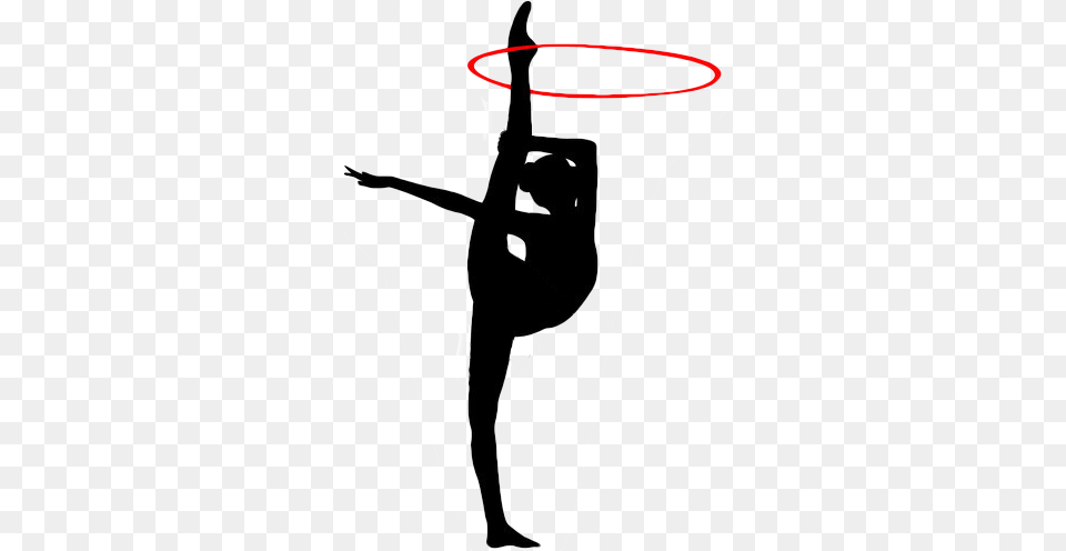 Gymnastics Silhouette, Person, Hoop Free Transparent Png