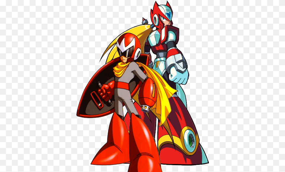 480x640 Protoman And Zero Mega Man Zero, Book, Comics, Publication, Helmet Png Image