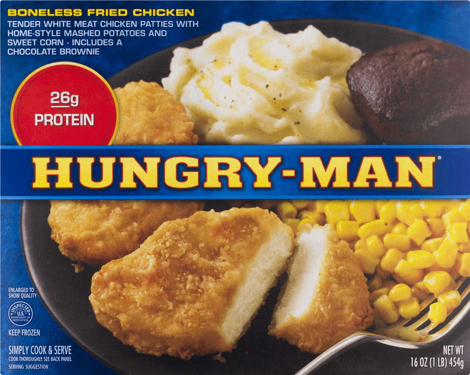 4845 4b34 833d B3050e 37fd4de8dde77adbf6924ba Hungry Man Chicken Dinner Png Image