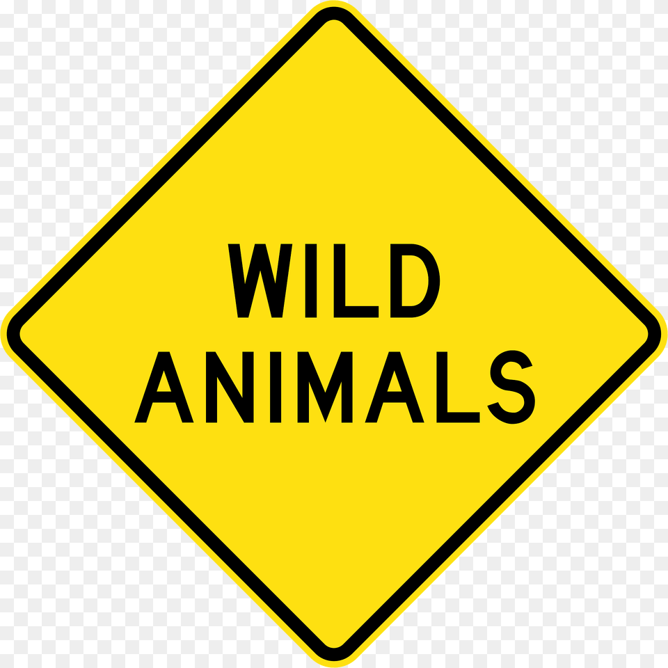 49 Wild Animals Clipart, Sign, Symbol, Road Sign Free Png Download