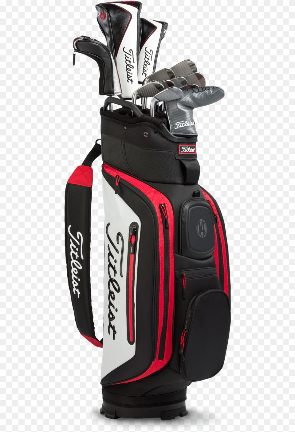 Large Titleist Golf Bag, Golf Club, Sport, Accessories, Handbag Png Image