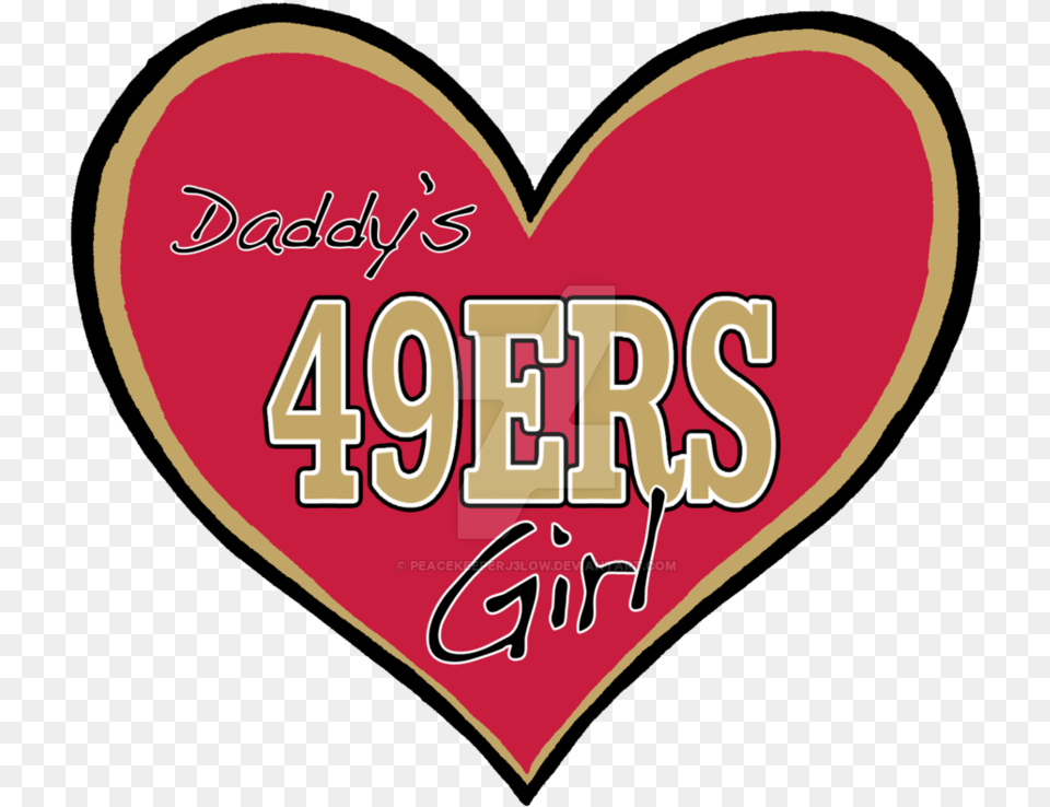 49ers Drawing Template Transparent U0026 Clipart Heart Free Png