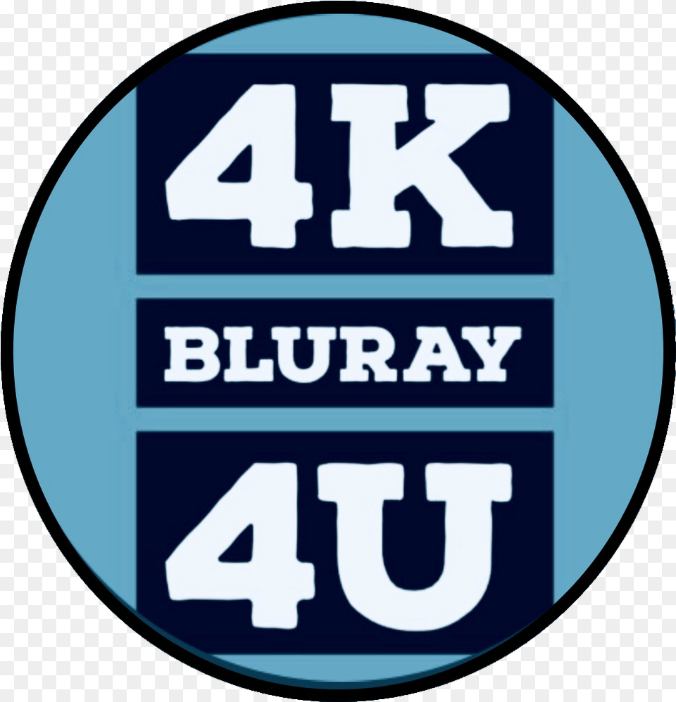 4k Blu Ray 4u U2013 4k Bluray Rentals And Digital Code Sales Circle, Symbol, Logo, Text Png Image