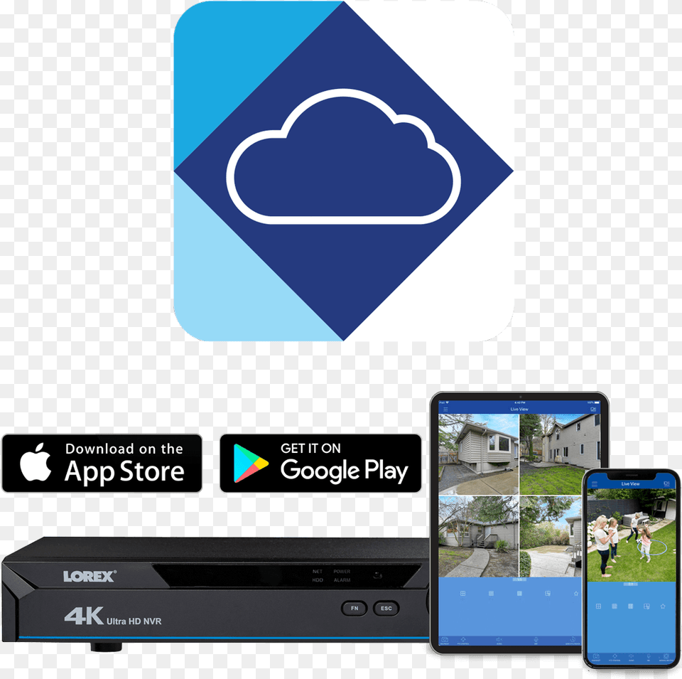 4k Nvr With 8 Channels And Lorex Cloud Remote Connectivity Smart Device, Electronics, Person, Computer Hardware, Hardware Free Png Download