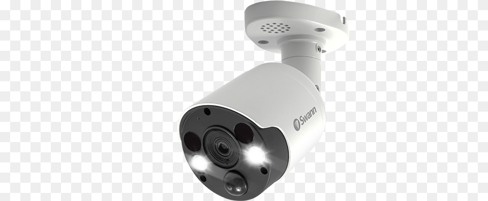 4k Thermal Sensing Spotlight Bullet Security Camera Pro4kmsfb Swann Camera 4k, Electronics, Lighting Free Png