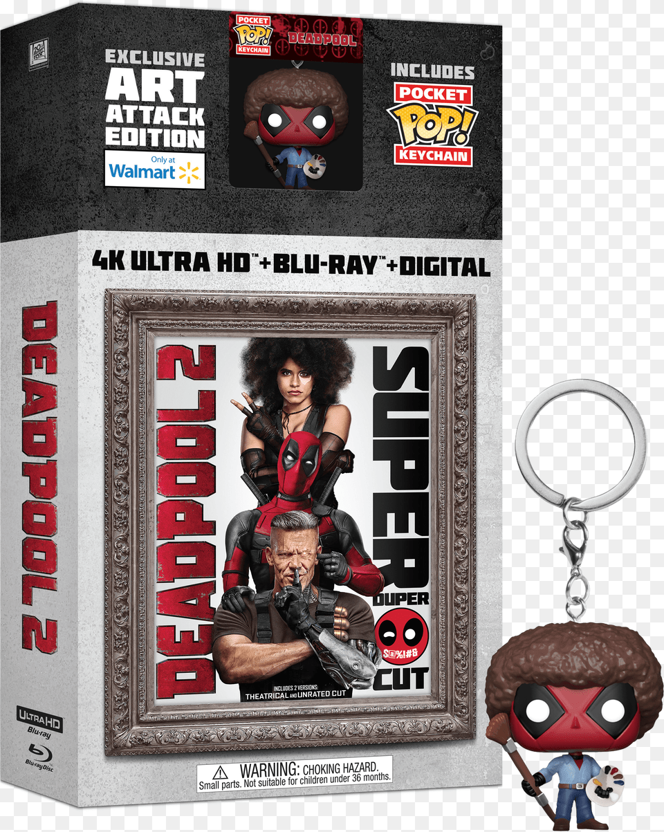 4k Ultra Hd Combo Pack Deadpool 2 Blu Ray, Woman, Adult, Person, Female Free Png Download