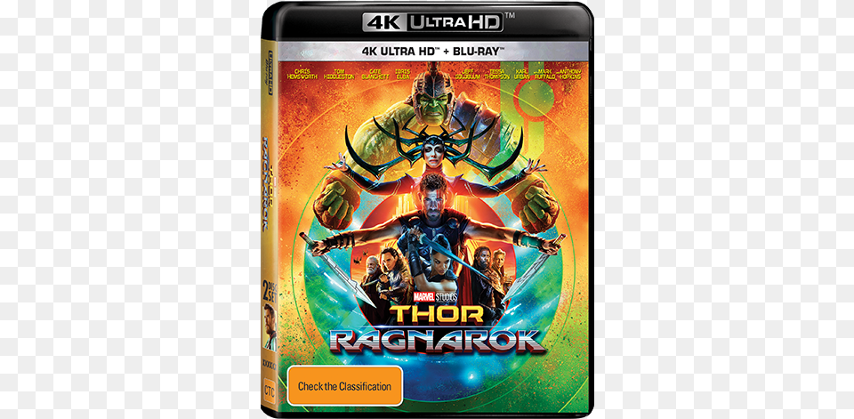 4k Ultrahd Thor Ragnarok The Official Collector39s Edition By, Adult, Male, Man, Person Png Image