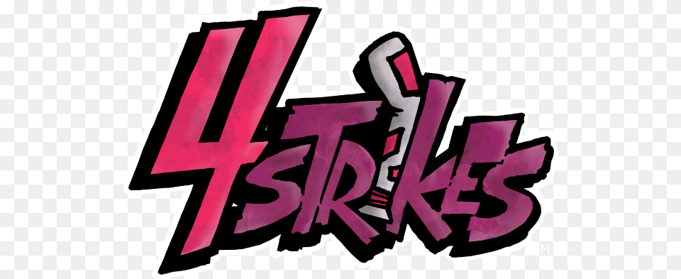 4strikes 4 Strikes, Art, Graffiti, Purple, Text Png