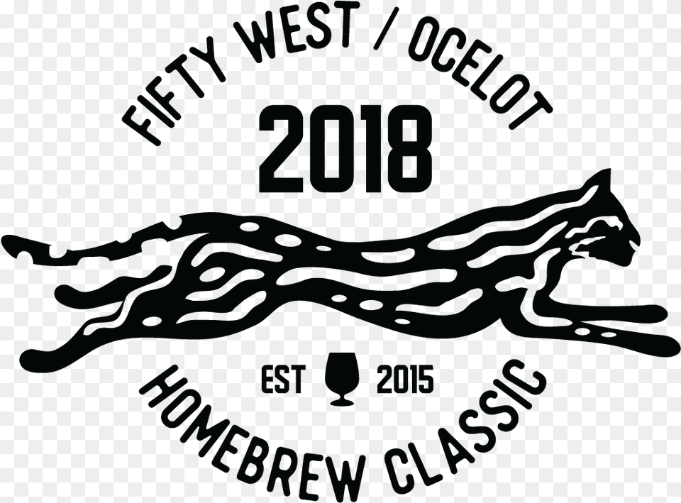 4th Annual 50 West Ocelot Classic Illustration, Logo, Blackboard Free Transparent Png