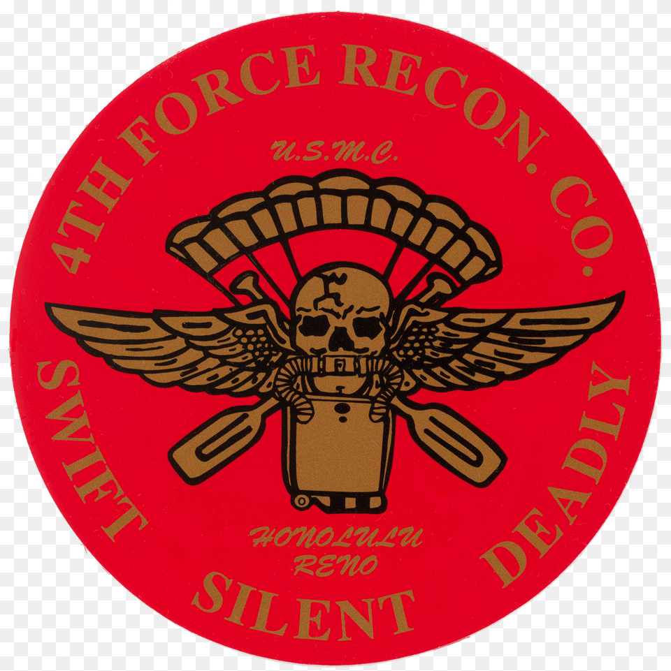 4th Force Reconnaissance Company Insignia Free Png Download
