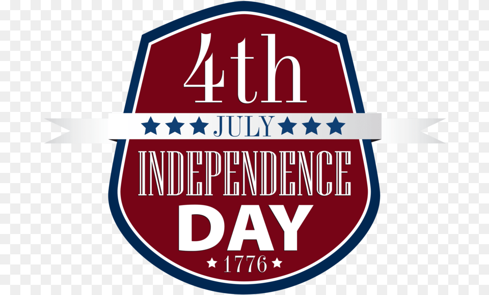 4th July Badge Logo, Symbol, Sign Png Image