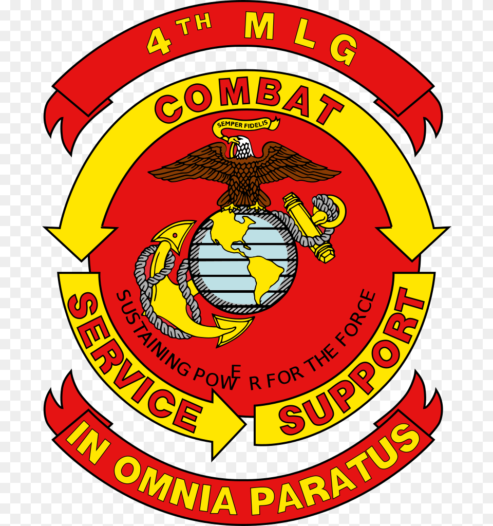 4th Marine Logistics Group, Badge, Emblem, Logo, Symbol Png