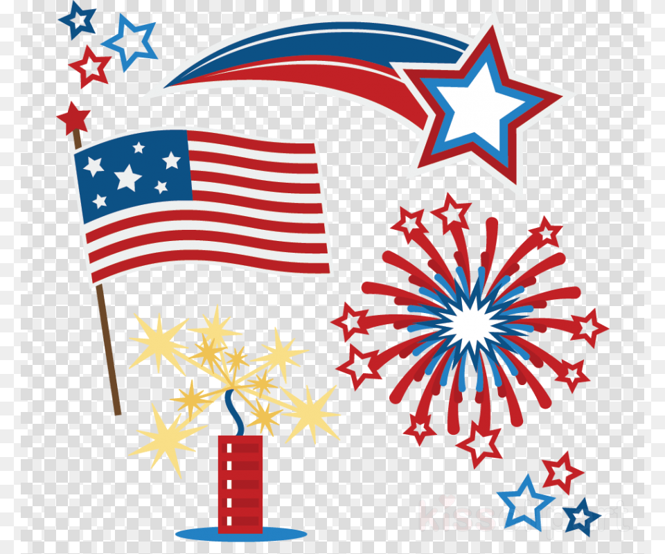 4th Of July Border Transparent Clipart Independence 4th Of July Border, American Flag, Flag, Qr Code Png