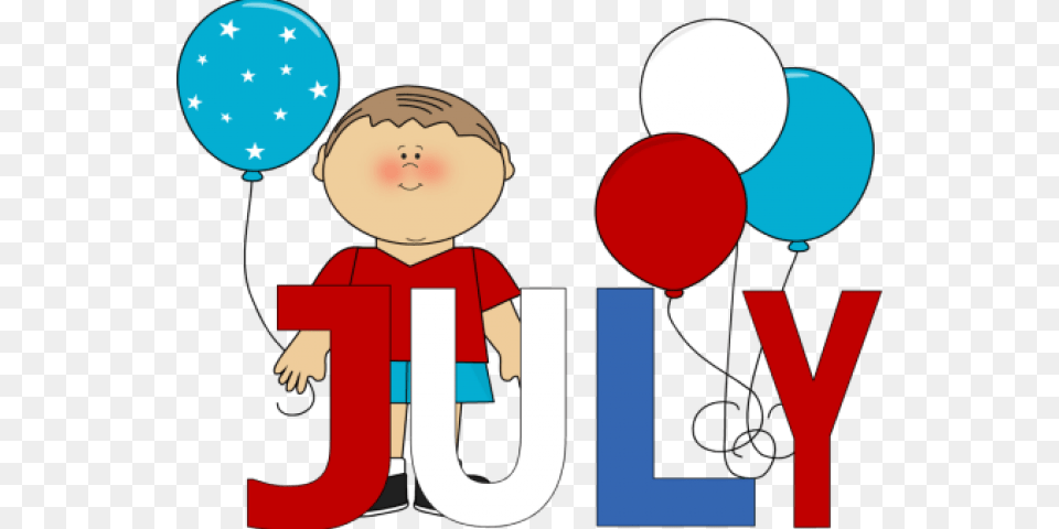 4th Of July Clipart Clip Art Carwad Net July Clip Art, Balloon, Sphere, Baby, Person Png