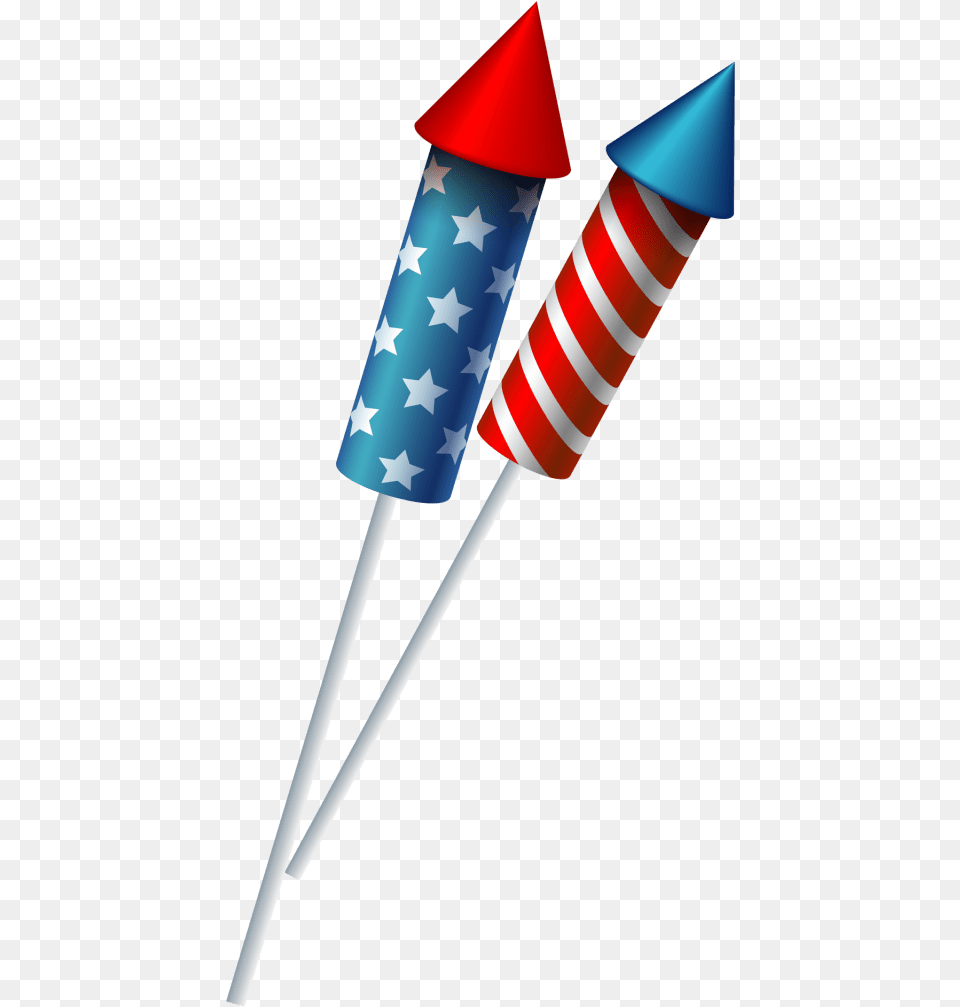 4th Of July Firecracker Clipart Fireworks Sparklers Clip 4th Of July Firework Clipart, Food, Sweets, Candy Free Png Download