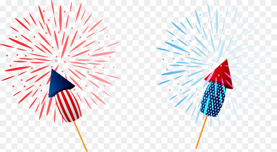 4th Of July Fireworks Graphic Freeuse Sparklers Clip Art Png