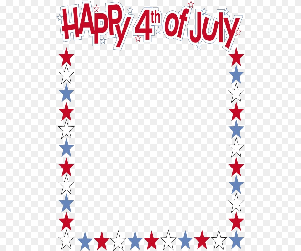 4th Of July Fourth Images Clip Art Fourth Of July Border Clip Art, Book, Publication, Text Free Transparent Png