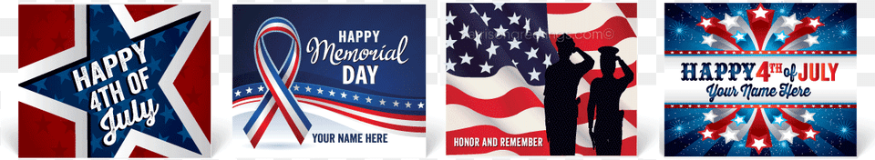 4th Of July Postcards Law Enforcement Officers Saluting American Flag Art, American Flag, Person, Advertisement, Poster Free Png