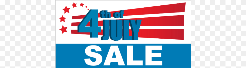 4th Of July Sale Banner, Logo, Text Free Png